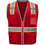 Hype-Lite Enhanced Visibility Safety Vest with Inner iPad Pockets