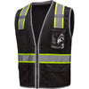 Hype-Lite Enhanced Visibility Safety Vest with Inner iPad Pockets