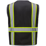 Hype-Lite Enhanced Visibility Safety Vest with Inner iPad Pockets