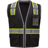 Hype-Lite Enhanced Visibility Safety Vest with Inner iPad Pockets