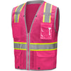 Hype-Lite Enhanced Visibility Safety Vest with Inner iPad Pockets