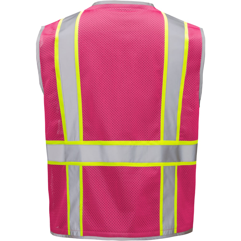 Hype-Lite Enhanced Visibility Safety Vest with Inner iPad Pockets