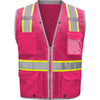 Hype-Lite Enhanced Visibility Safety Vest with Inner iPad Pockets