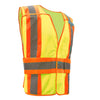 Hi-Vis Safety Vest, Expandable Breakway, Standard Class 2