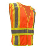 Hi-Vis Safety Vest, Expandable Breakway, Standard Class 2