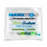 Moldex Glide Soothers 6985 Corded Earplugs, NRR 31, 1 box (100 pairs)