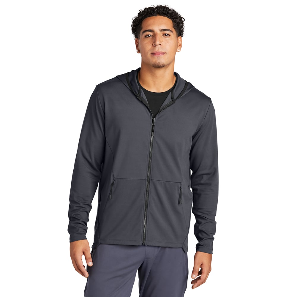 Sport-Tek ST870 Circuit Hooded Full-Zip with Secure Front Pockets