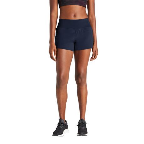 Sport-Tek LST485 Women's Poly Spandex Shorts with Phone Pocket