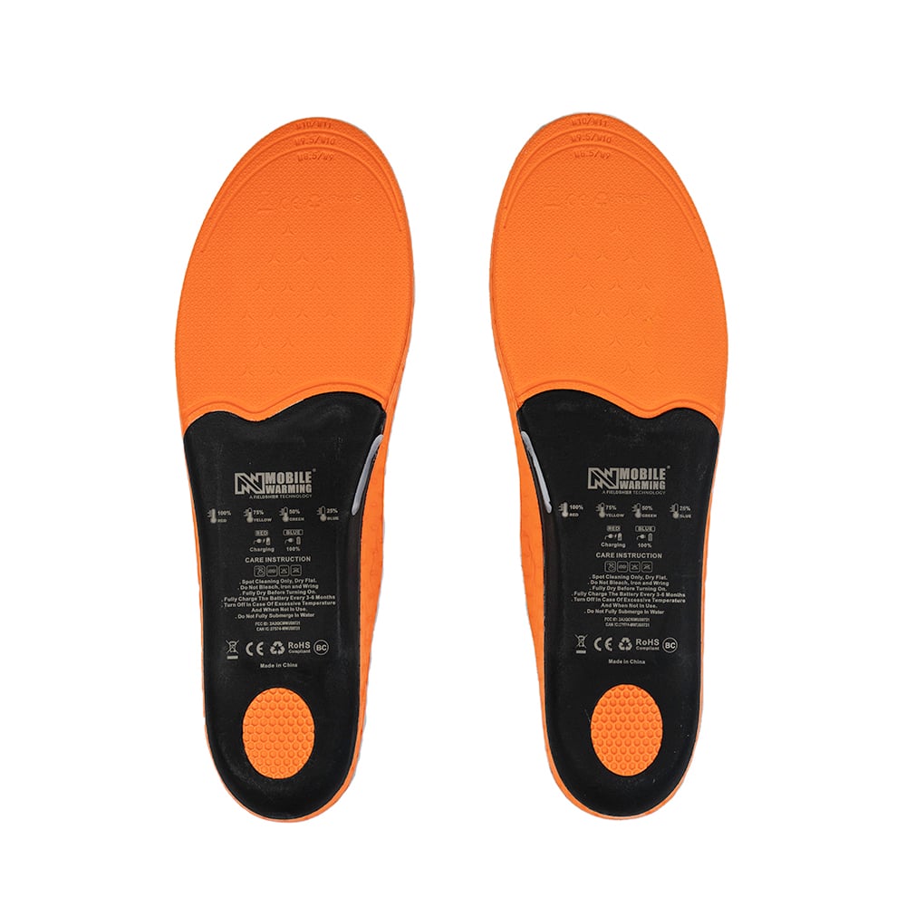 Mobile Warming MWUS09 Premium Ultra-thin Heated Insole, 1 pair