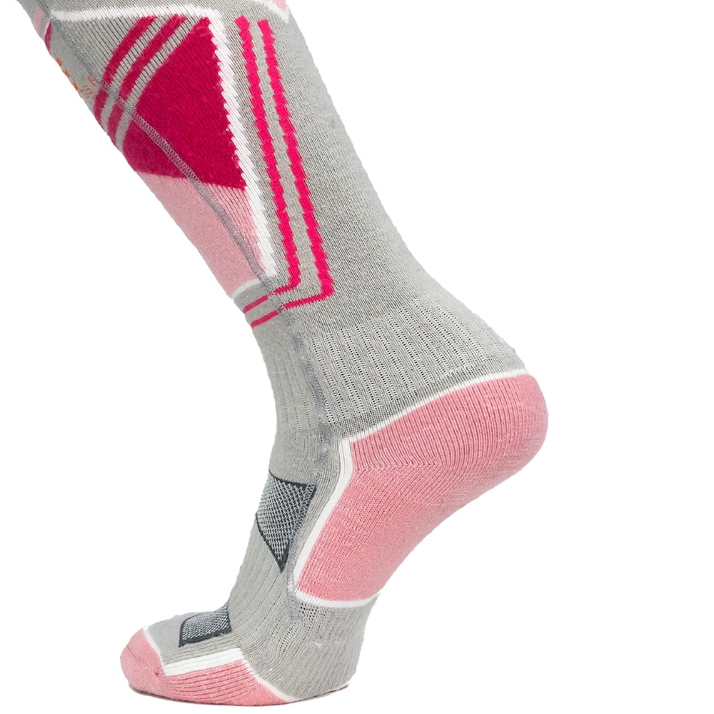 Mobile Warming MWWS07 Premium 2.0 Merino Women's Heated No Slip Sock, 1 pair