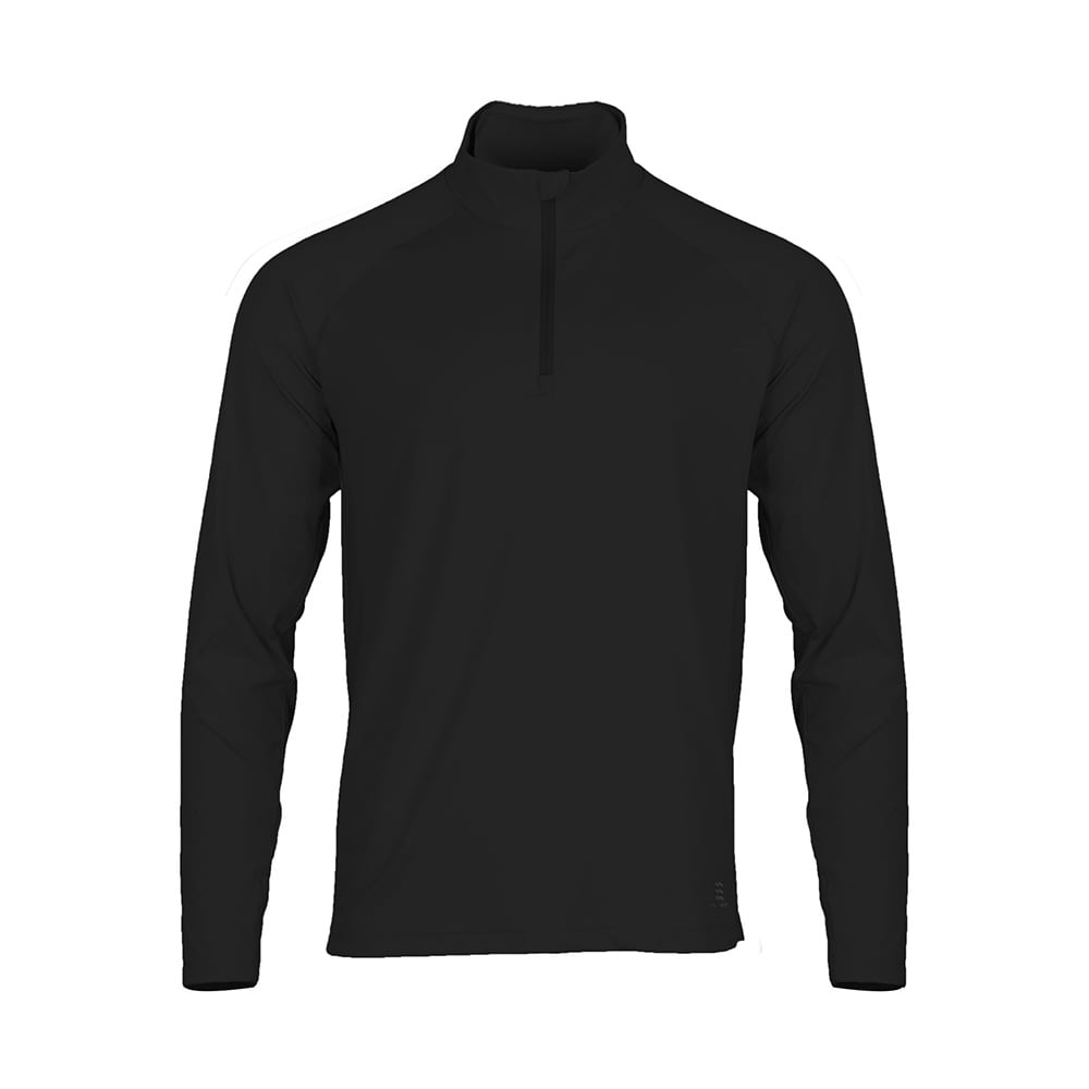 Mobile Cooling MCMT07 Men's Odor Control 1/4 Zip Long Sleeve T-Shirt