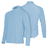 Mobile Cooling MCMT07 Men's Odor Control 1/4 Zip Long Sleeve T-Shirt