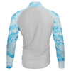 Mobile Cooling MCMT07 Men's Odor Control 1/4 Zip Long Sleeve T-Shirt