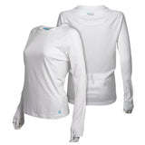 2023-Fieldsheer-Mobile-Cooling-Womens-Longsleeve-Shirt-White-Combo