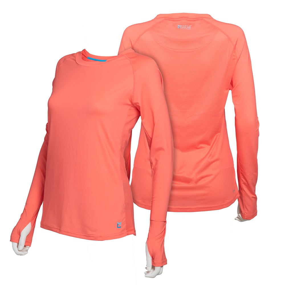 Mobile Cooling MCWT05 Women's Anti-Odor Ventilated Mesh Long Sleeve