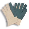 G-Line 3-Ply Heavy Weight Hot Mill Cotton Gloves, Burlap Lined, 1 dozen (12 pairs)