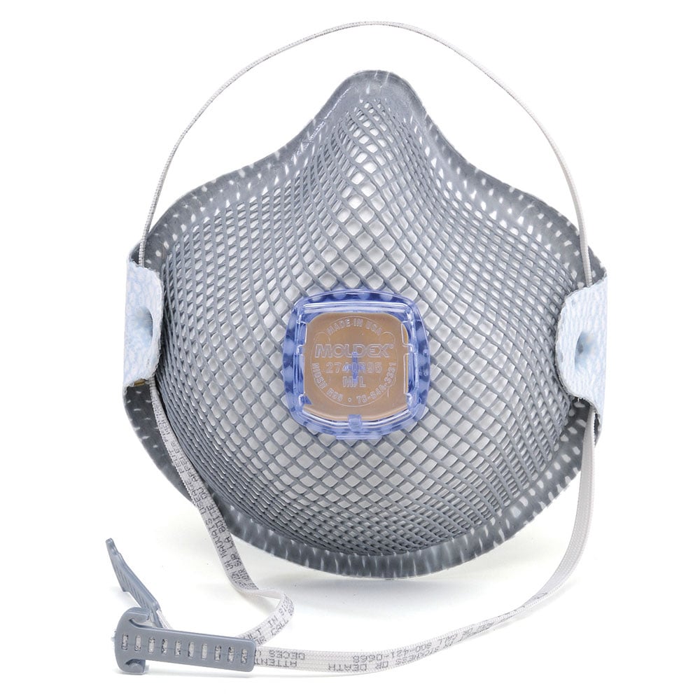 Moldex 2740R R95 Series HandyStrap Particulate Disposable Respirator, 1 box (10 pieces)