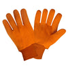 Cordova Hi Vis Polyester/Cotton Corded Canvas Glove with Knit Wrist, 1 dozen (12 pairs)
