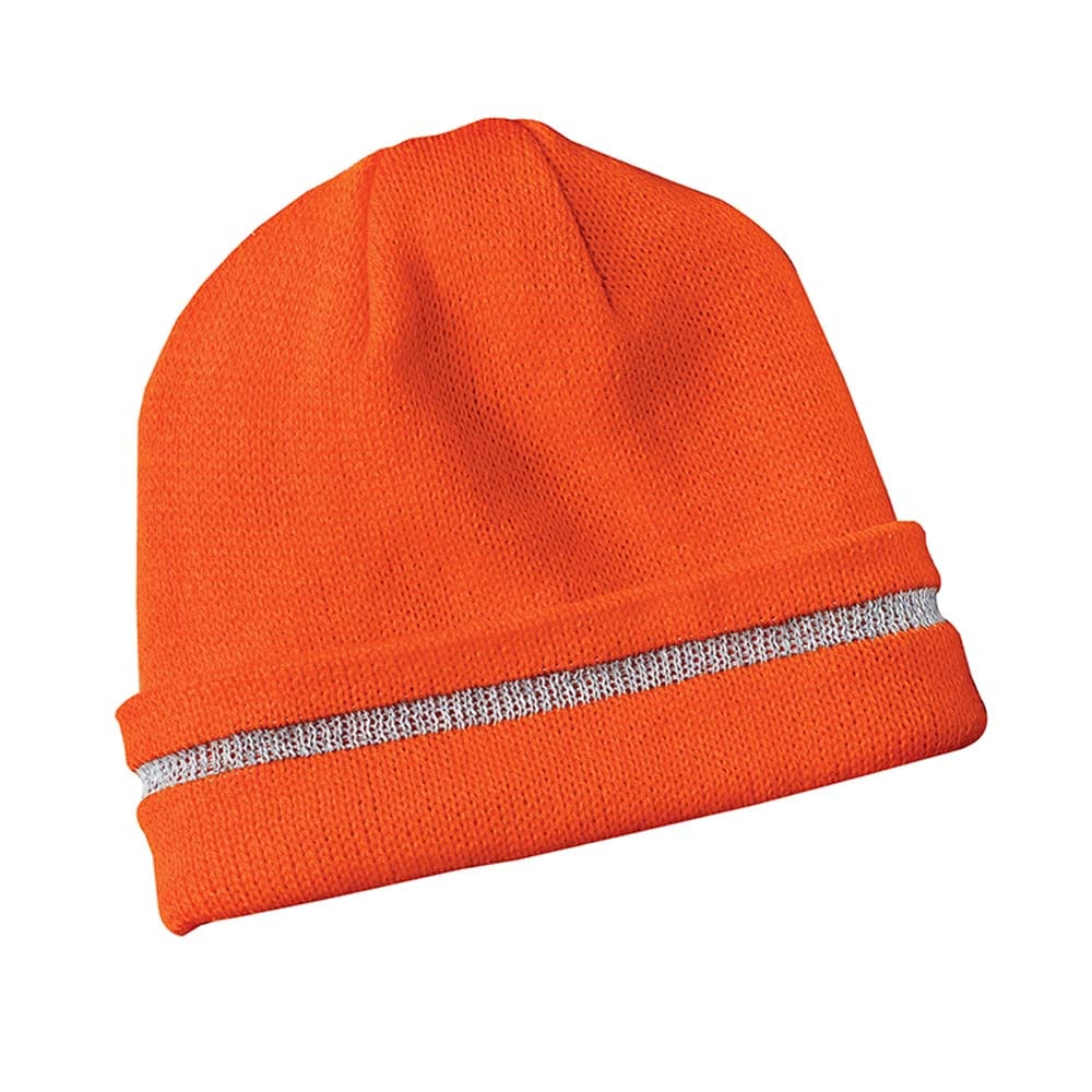 CornerStone CS800 Beanie with Reflective Stripe