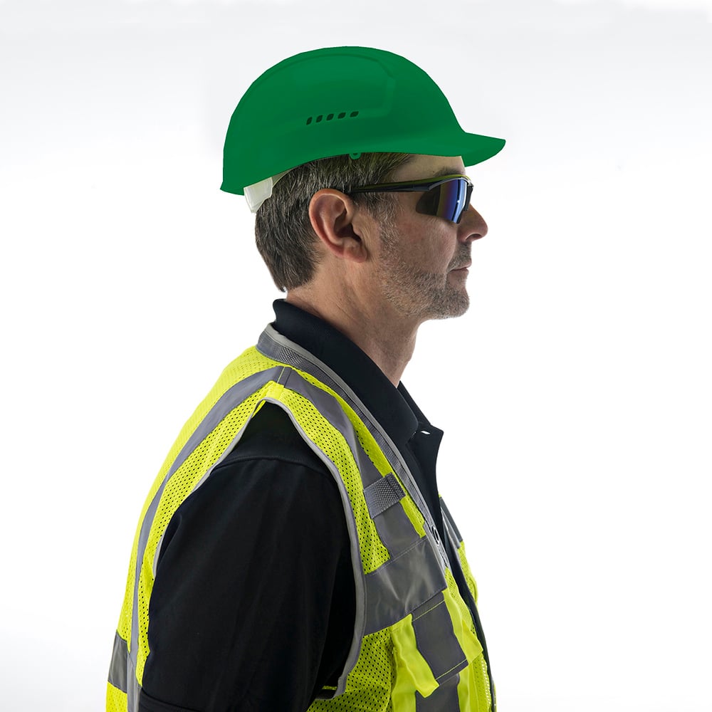 Duo Safety™ Vented Bump Cap with 4 Point Suspension & Brow Pad