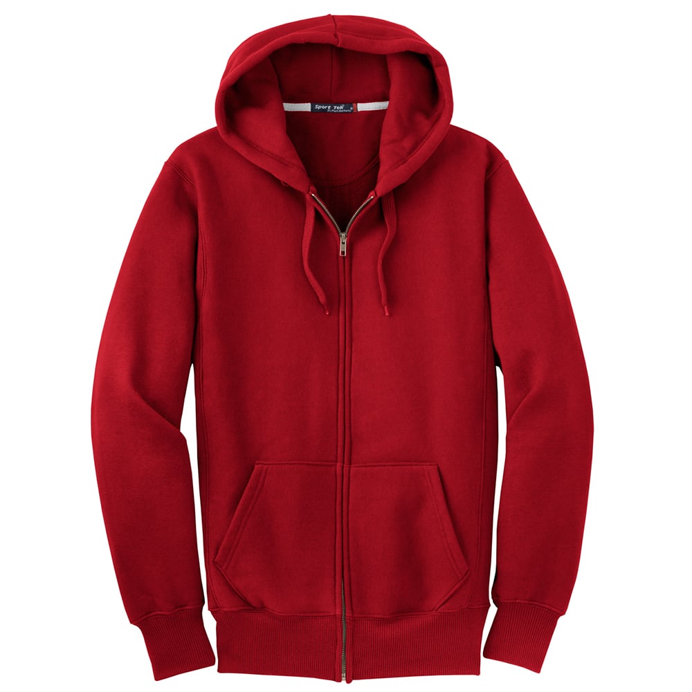 Sport-Tek F282 Super Heavyweight Full-Zip Sweatshirt with Hood