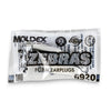 Moldex 6920 Zebras Uncorded Disposable Foam Earplug, 1 box (200 pairs)
