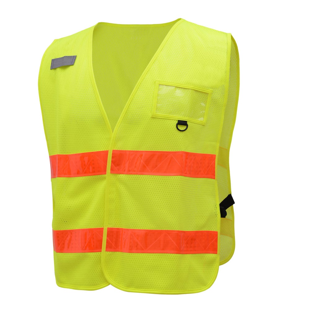 Non-ANSI Hi-Vis Vest, with Prismatic Tape, One Size