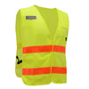 Non-ANSI Hi-Vis Vest, with Prismatic Tape, One Size