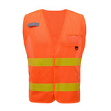 Non-ANSI Hi-Vis Vest, with Prismatic Tape, One Size