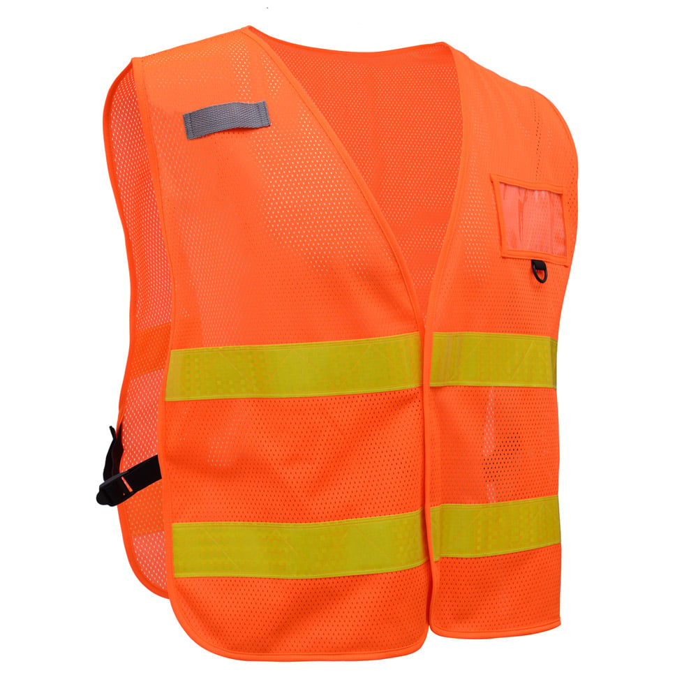 Non-ANSI Hi-Vis Vest, with Prismatic Tape, One Size