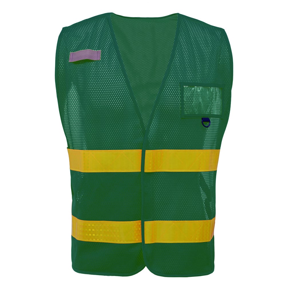 Non-ANSI Hi-Vis Vest, with Prismatic Tape, One Size