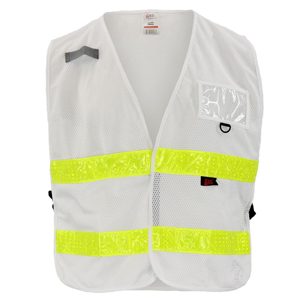 Non-ANSI Hi-Vis Vest, with Prismatic Tape, One Size