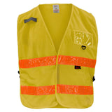 Non-ANSI Hi-Vis Vest, with Prismatic Tape, One Size