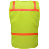 Non-ANSI Economy Safety Vest with Reflective Tape, One Size