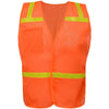 Non-ANSI Economy Safety Vest with Reflective Tape, One Size