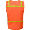 Non-ANSI Economy Safety Vest with Reflective Tape, One Size