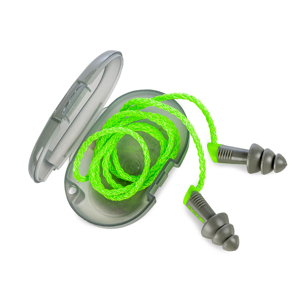 Moldex Alphas 6435 Corded Reusable Earplugs, NRR 27, 1 box (50 pairs)