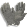 Cordova 3185G Heavy Weight Gray Poly/Cotton Machine Knit Glove, 1 dozen (12 pairs)