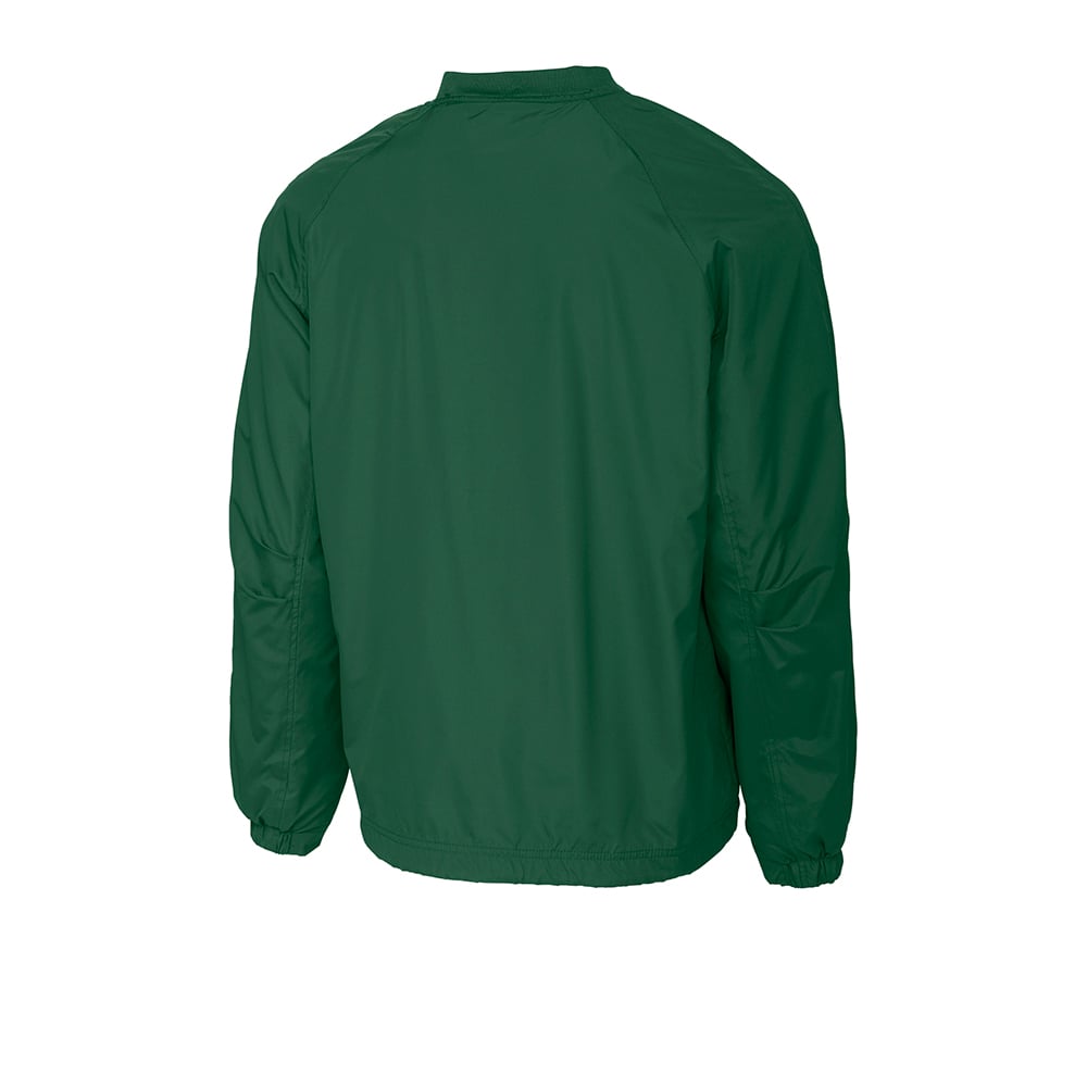 Sport-Tek JST72 V-Neck Raglan Wind Shirt with Side Pockets