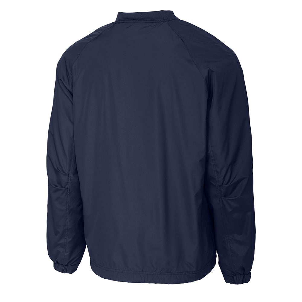 Sport-Tek JST72 V-Neck Raglan Wind Shirt with Side Pockets