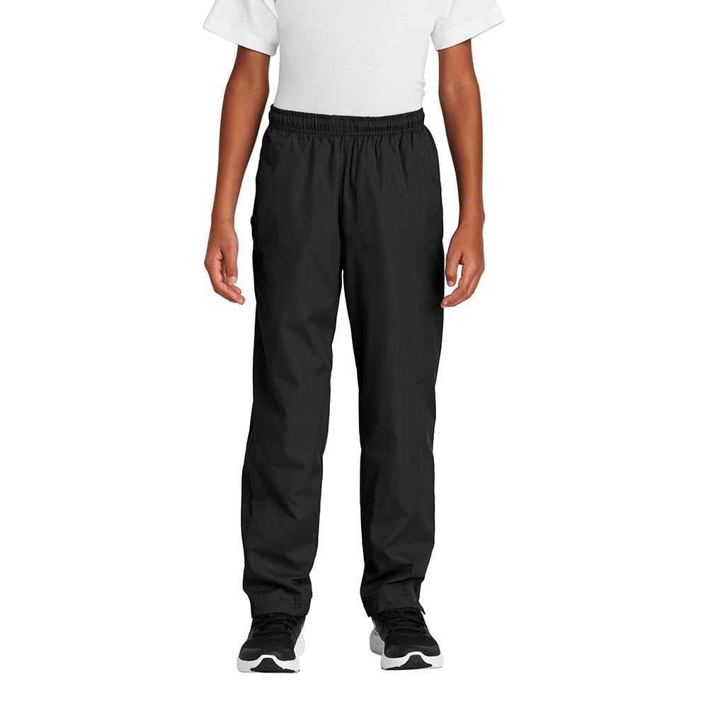 Sport-Tek YPST74 Youth Wind Pant with Extended Leg Zippers