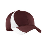 Sport-Tek STC11 Dry Zone Nylon Colorblock Structured Adjustable Cap