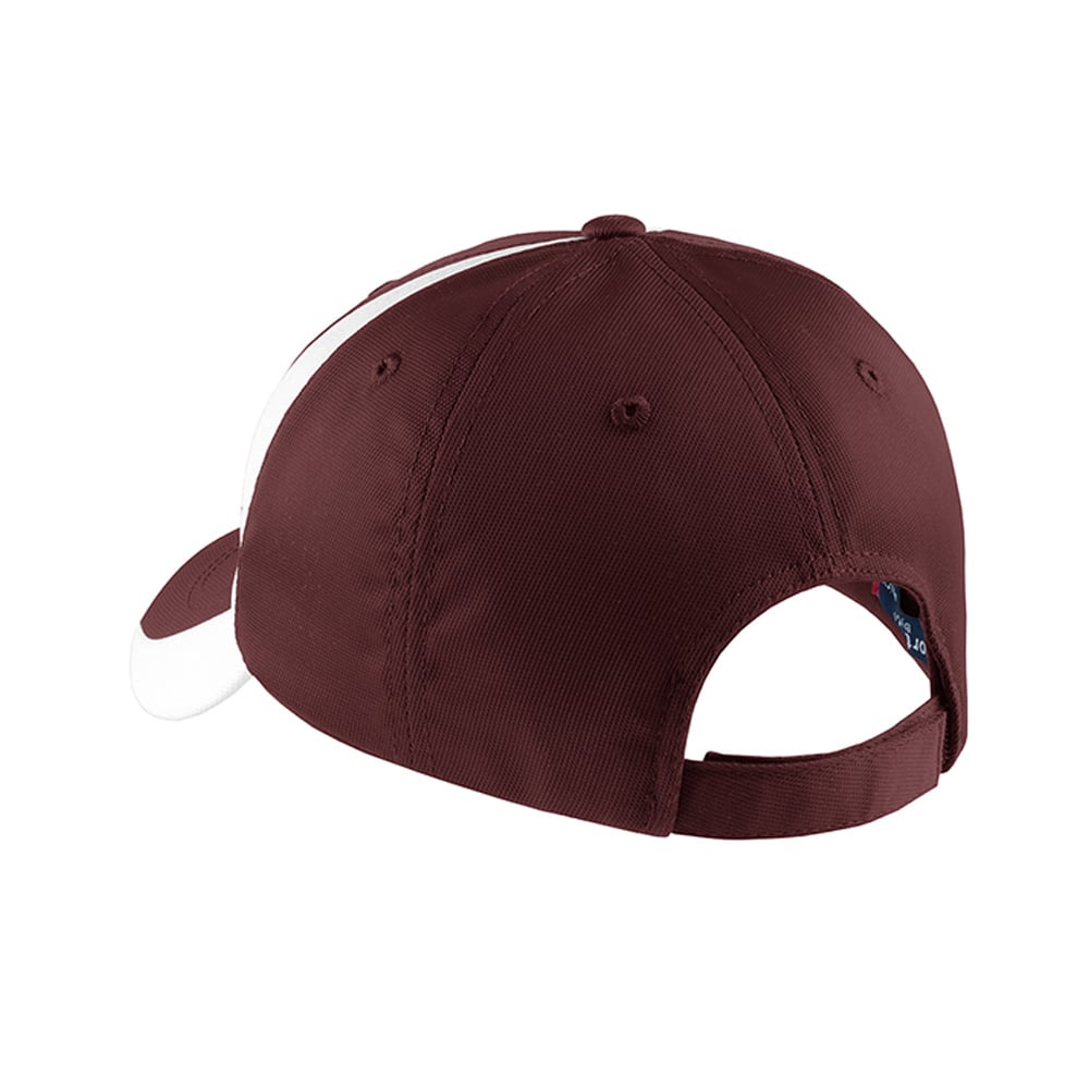 Sport-Tek STC11 Dry Zone Nylon Colorblock Structured Adjustable Cap