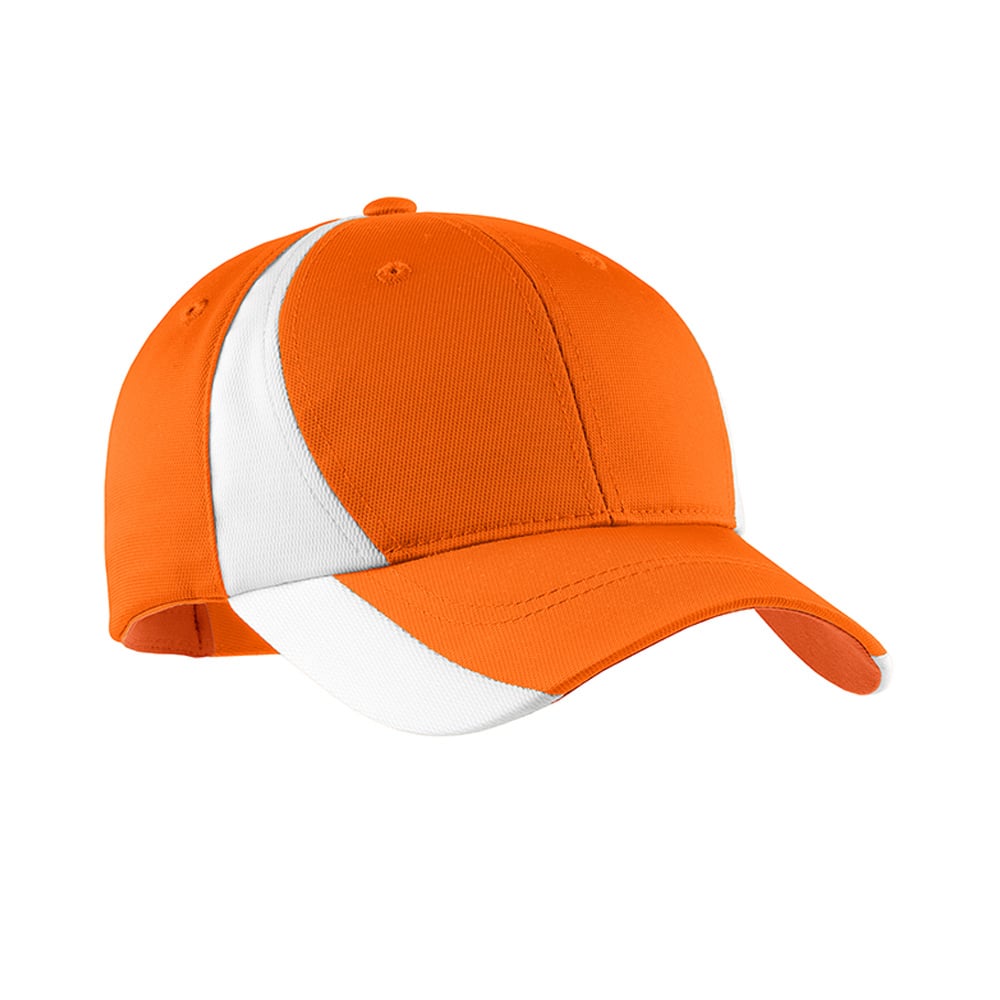 Sport-Tek STC11 Dry Zone Nylon Colorblock Structured Adjustable Cap