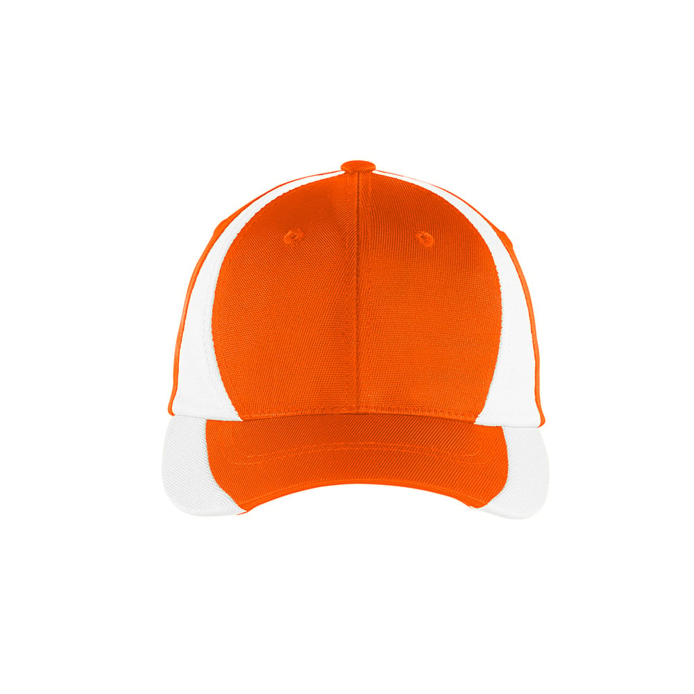 Sport-Tek STC11 Dry Zone Nylon Colorblock Structured Adjustable Cap