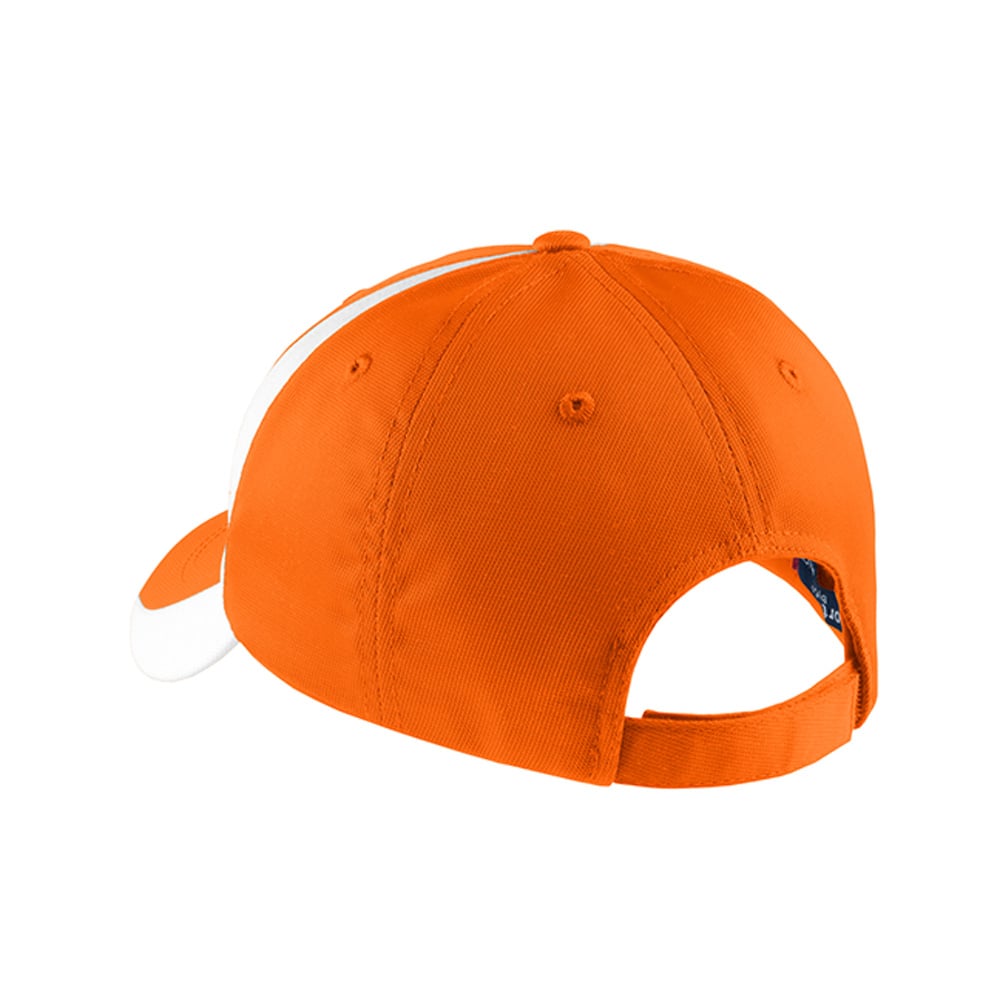 Sport-Tek STC11 Dry Zone Nylon Colorblock Structured Adjustable Cap