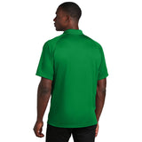 Sport-Tek T475 Dry Zone Raglan Polo with 3-Button Placket