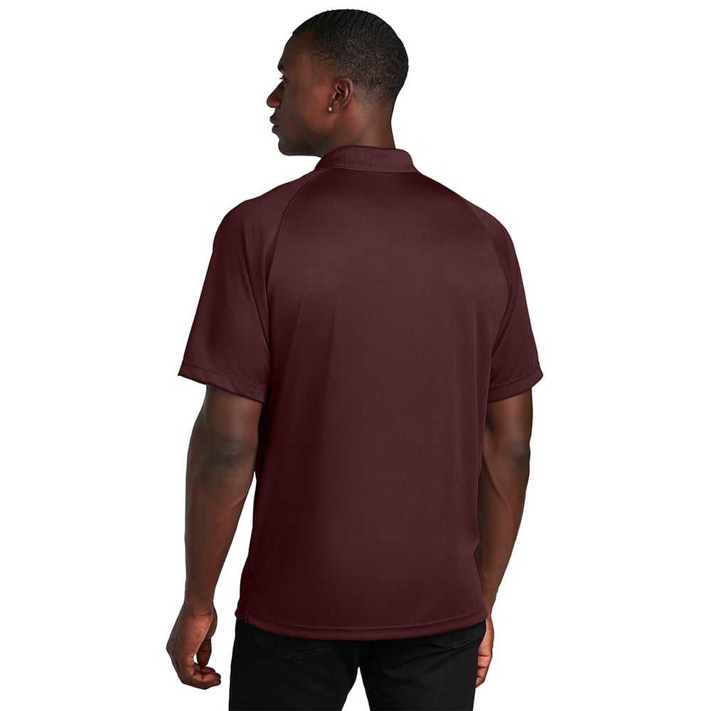 Sport-Tek T475 Dry Zone Raglan Polo with 3-Button Placket