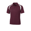 Sport-Tek T476 Dry Zone Colorblock Raglan Polo with 3-Button Placket