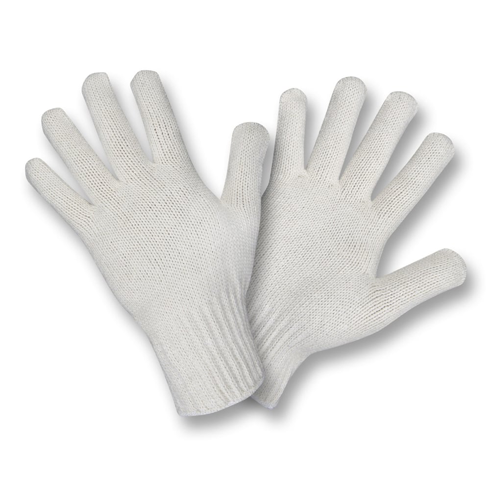Cordova Heavy Weight Natural Cotton/Poly Machine Knit Glove, 1 dozen (12 pairs)